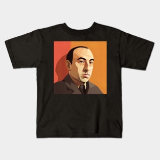 Pablo Neruda Kids T-Shirt